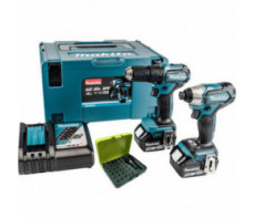 KIT DLX2221TJ 18V DHP483 +...