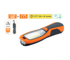 Linterna LED Pila AA 3W 250...